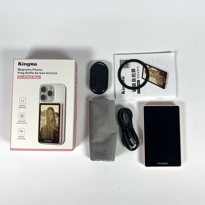 Kingma VL-PH02 Max vlog screen, селфі екран для смартфона(у наявності)