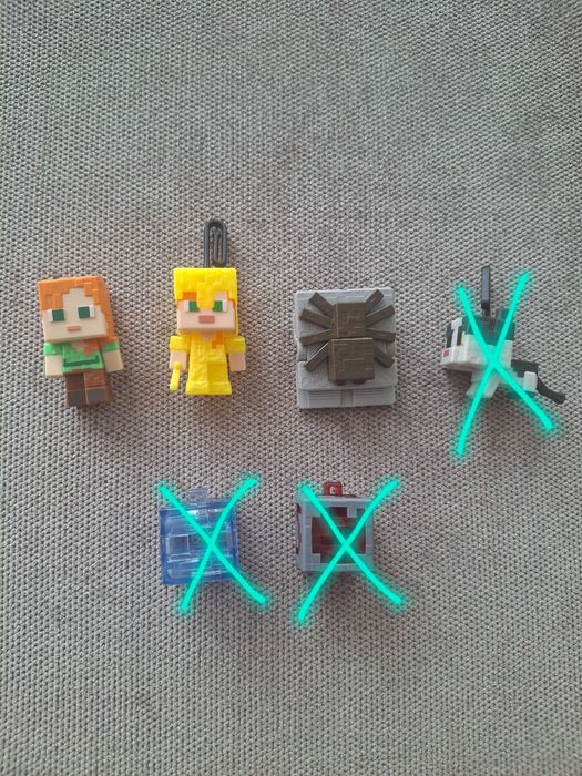 Фігурки Kinder joy Майнкрафт