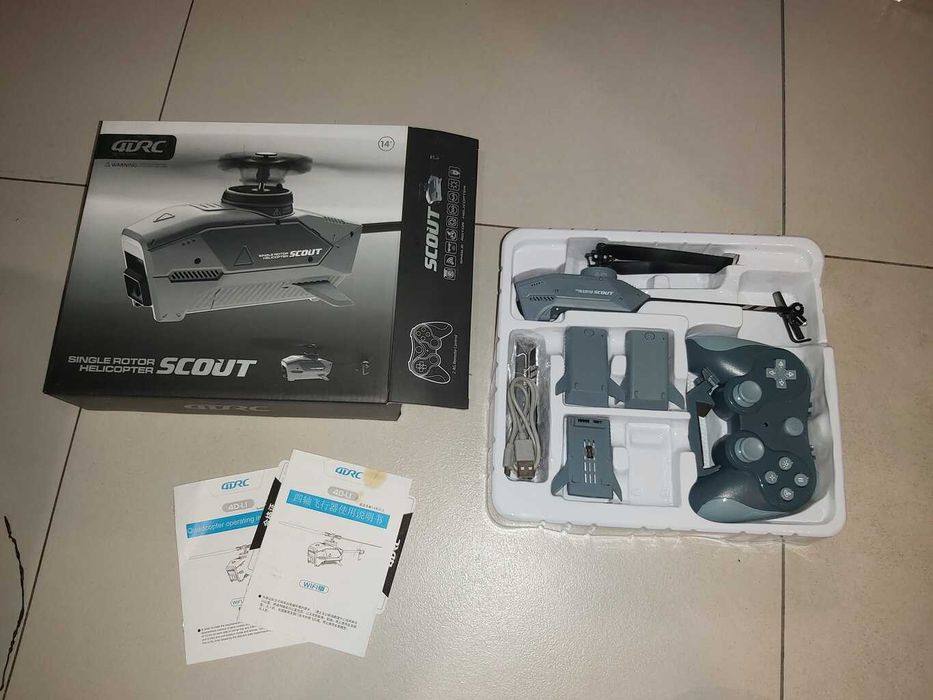 4DRC Scout - Helikopter, który lata jak dron z kamerą.