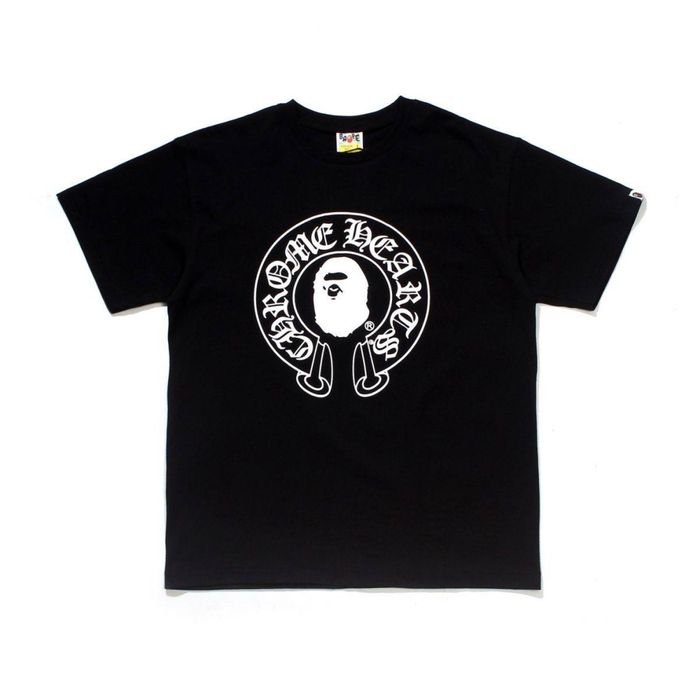 Чорна  футболка Bape