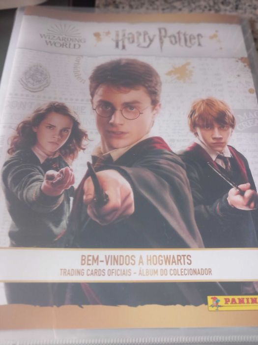 Album de colecionador Harry Potter e livro  Pokemon