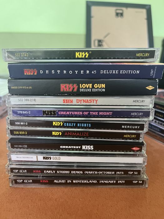 Kolekcja płyt CD KISS