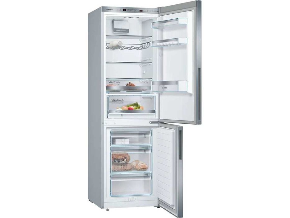 Frigorífico Combinado BOSCH - Low Frost - 186 cm - 308 L - Inox - Novo c/garantia