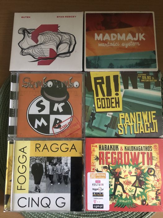 6 cd Reggae polskie Nowe