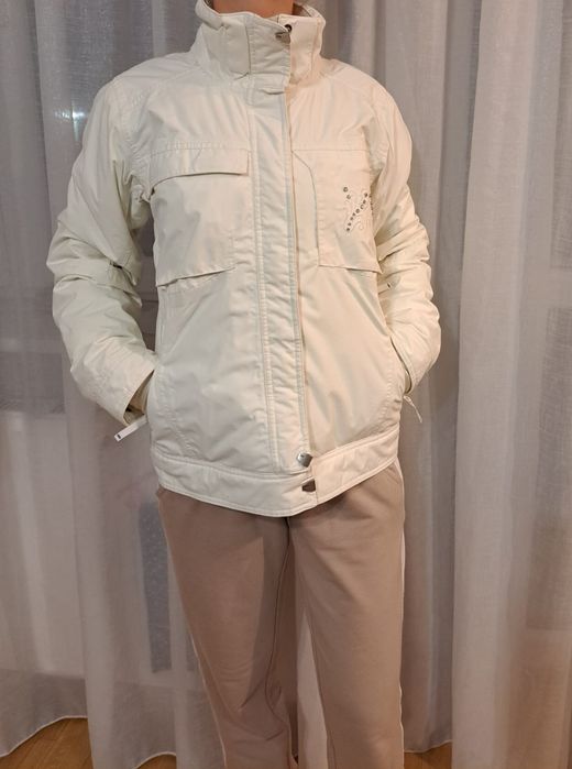 Kurtka Helly Hansen, S, zimowa, narciarska, biała , damska