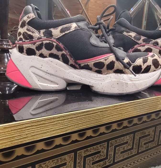 Sneakersy  damskie  Lju JO  Animal Sport  Print platform38