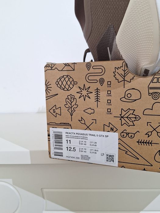 Кросівки Reactx Pegasus Trail 5 GTX SP,  HQ7494 200, US11 E45 29CM