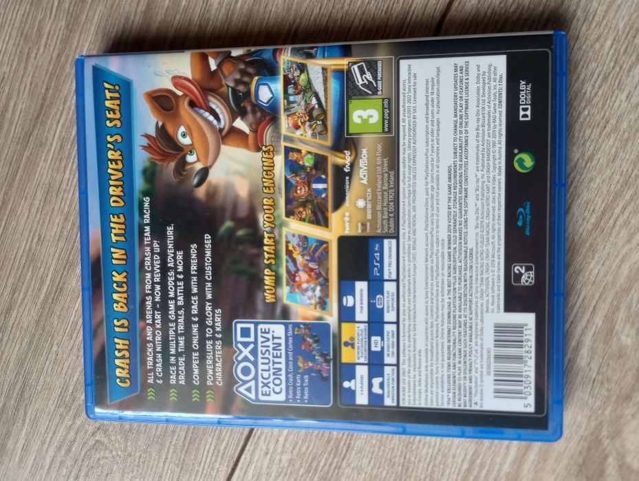 CTR Crash Team Racing Nitro Fueled PS4