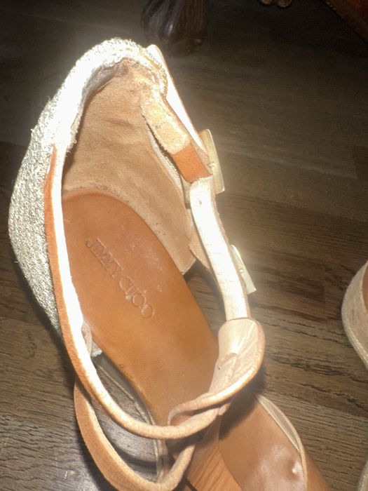 Босоніжки жіночі JIMMY CHOO 40 розмір, шкіряні