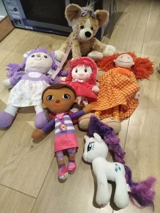 Lalki szmaciane, zestaw