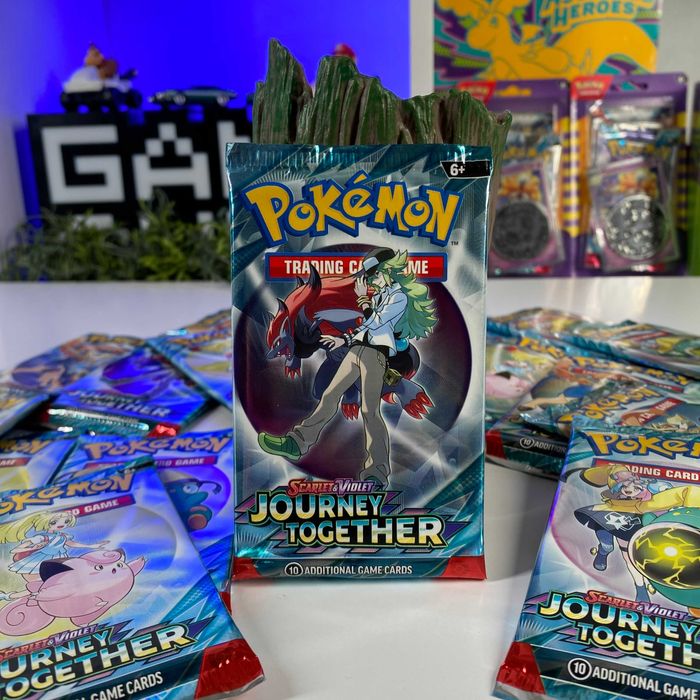 TCG Pokemon Scarlet & Violet - Journey Together Колекційні картчоки покемони Оригінал Асортимент