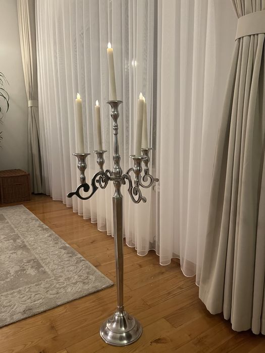 Świecznik 5- ramienny Kandelabr/ 1 sztuka .