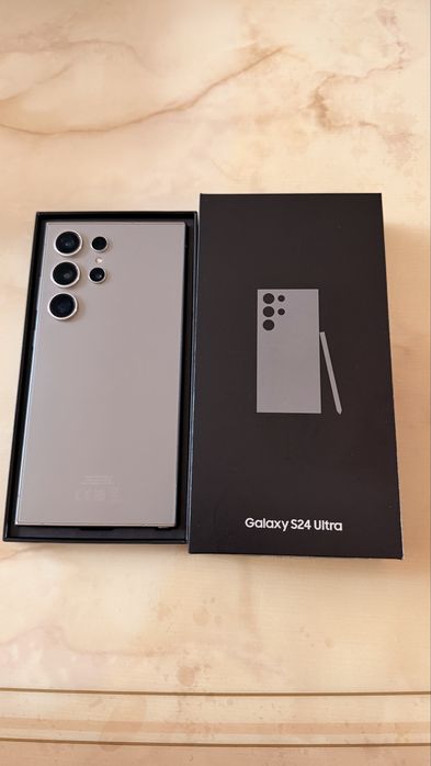 Смартфон samsung galaxy s24 ultra 12/256gb titanium gray