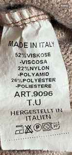 tunika z golfem beż -  nowa