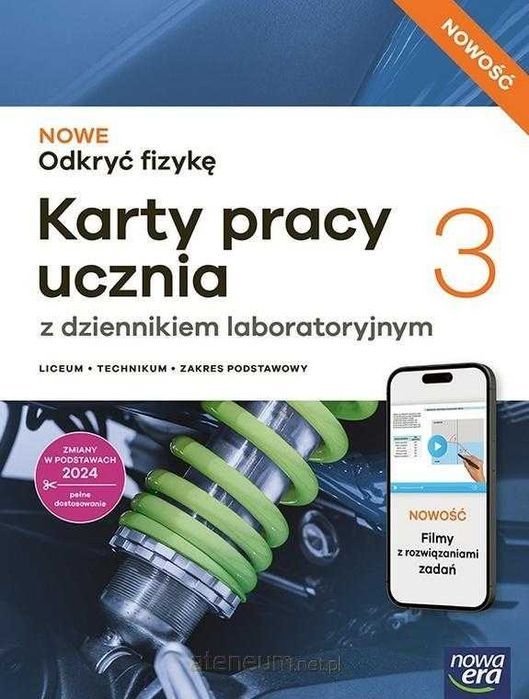 Nowe Odkryć Fizykę 3 Karty Pracy Zakres Podstawowy Nowa Era 2026