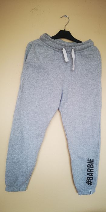 Ciepłe damskie spodnie dresowe z wysokim stanem