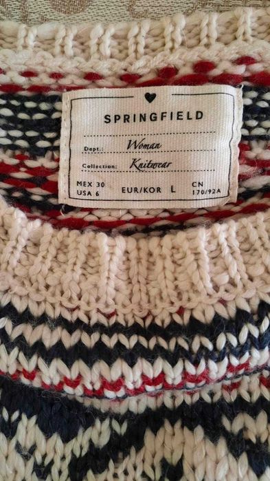 Springfield Sweter damski L