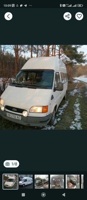 Бус Форд транзит турбо дизель 13 місць