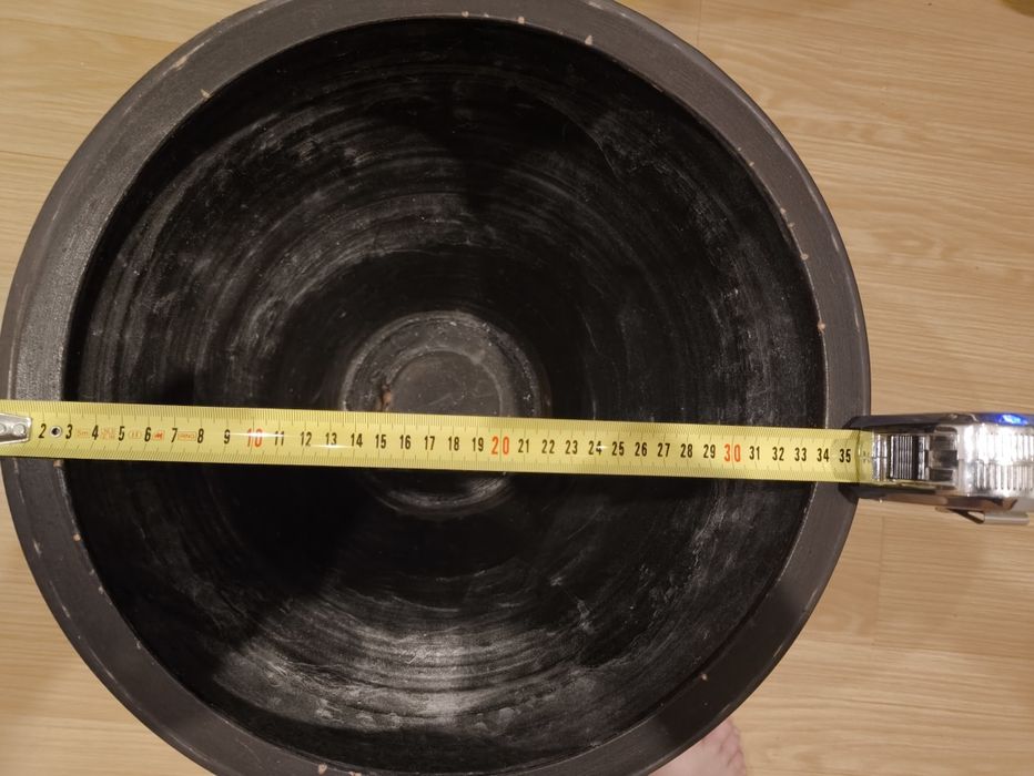 Vaso Decorativo Cor Castanho 50 x 36