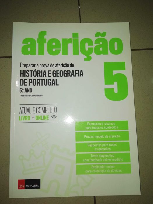 Manual Provas de Aferição História e Geografia de Portugal