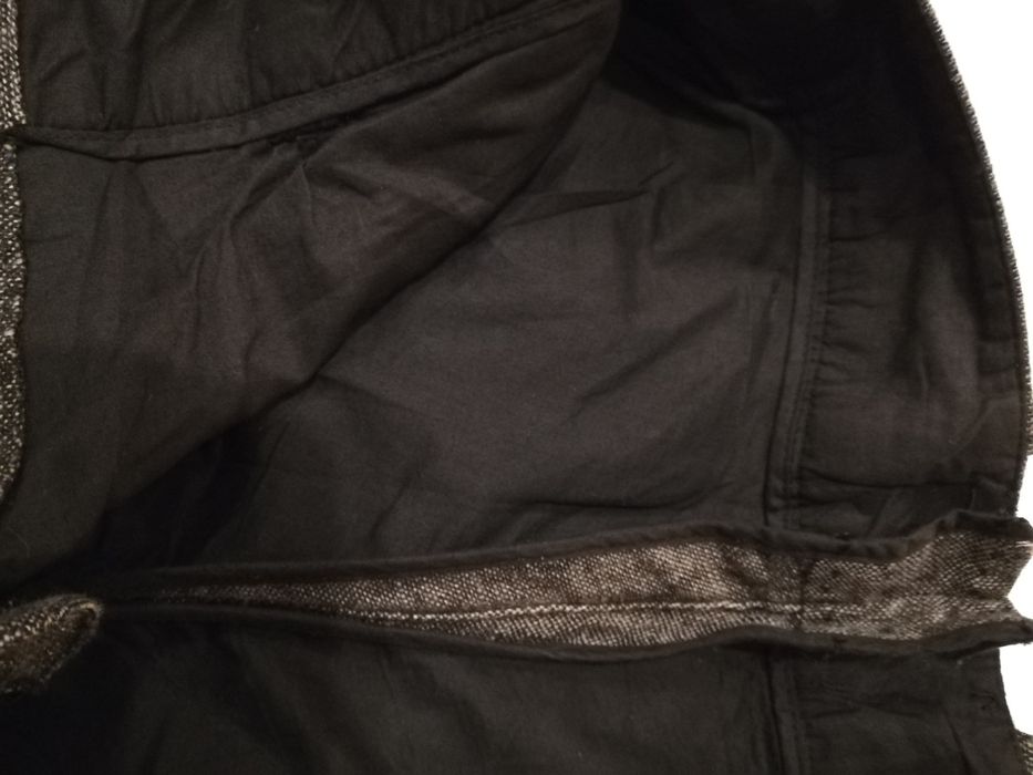 Spodnie hm 36 materiałowe