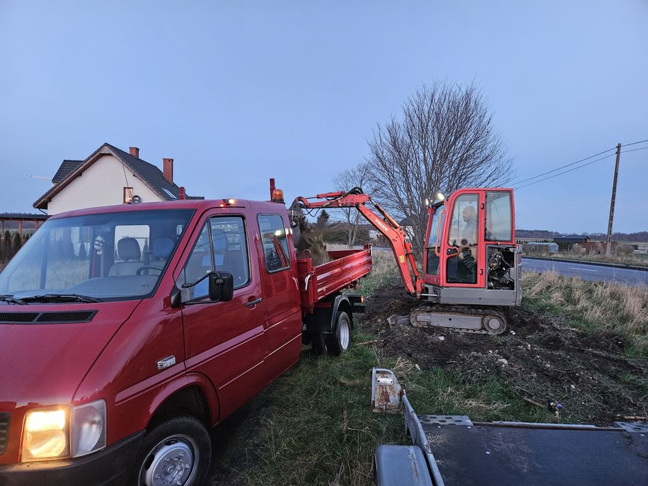 Transport wywrotką do 3.5t