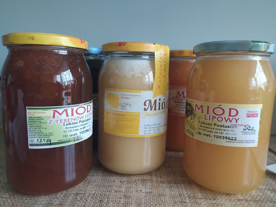 Miód lipowy z własnej pasieki