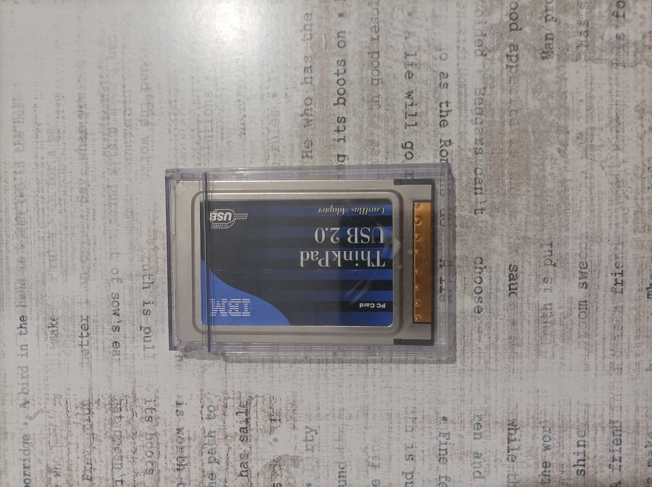 Karta retro IBM ThinkPad USB 2.0 CardBus Adapter