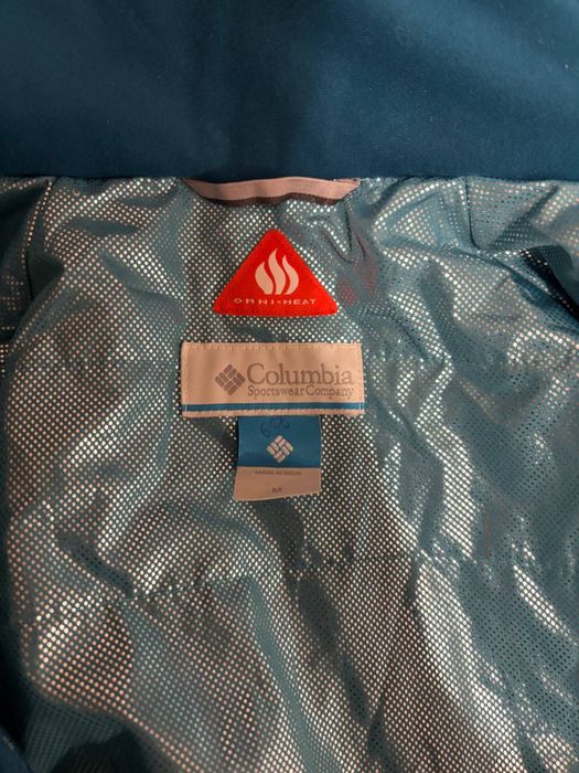Куртовка пуховик вітровка columbia 9/10