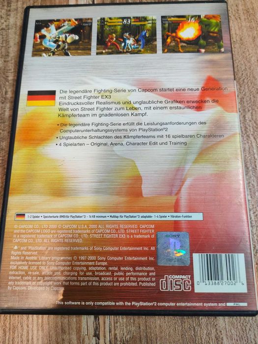 Street Fighter EX3 PS2 Sklep Wysyłka Wymiana