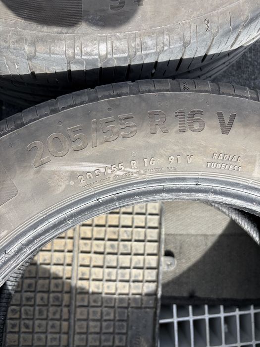 2 Pneus usados Continental ecocontact 6 . 2025/55/R16