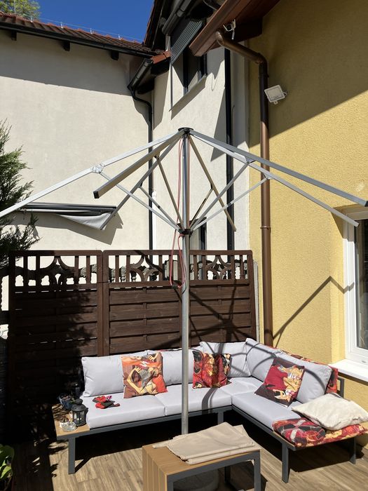 Stelaż parasola ogrodowego 6 ramion
