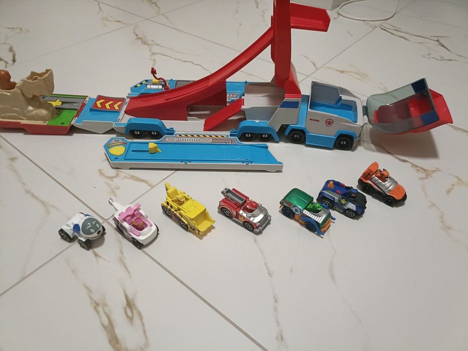 Patrolowiec psi patrol + pojazdy