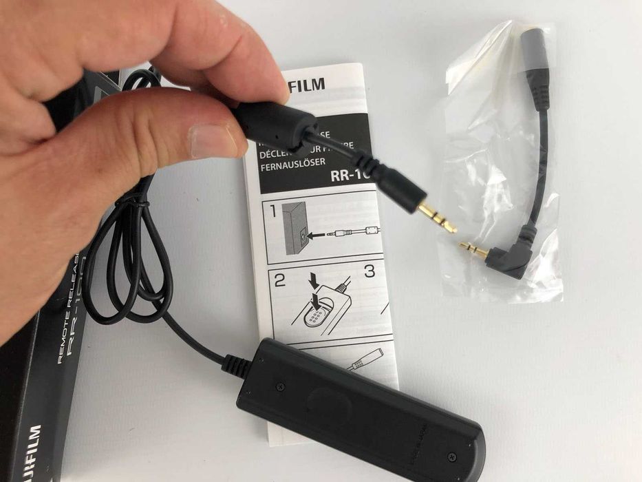 Comando Botão obturador Shutter Release Trigger Fuji Film RR-100
