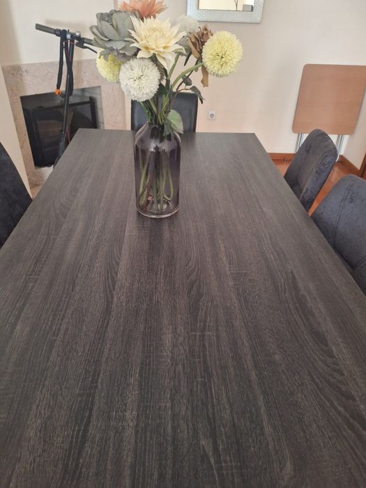 Mesa madeira 150cm x 90cm