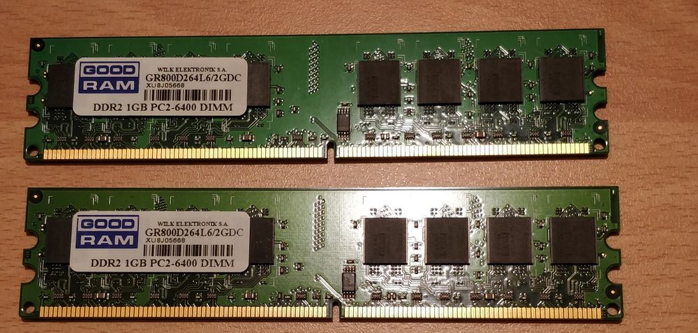 Pamięć RAM DDR2 zestaw