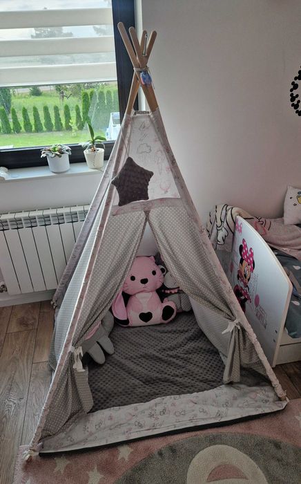 Tipi, namiot dla dziewczynki
