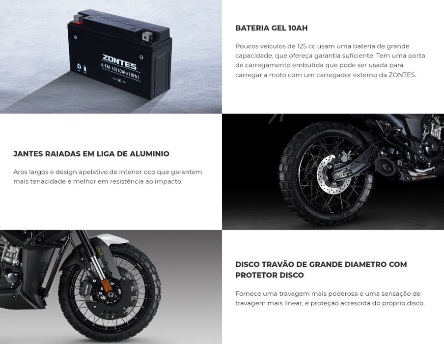 Zonte GK 125 (como nova)