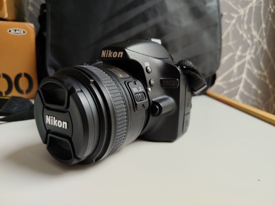 Nikon d3200 i nikkor 50mm 1.8