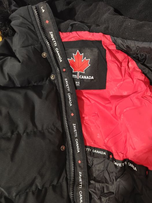 Тепла зимова підліткова куртка ZAVETTI CANADA