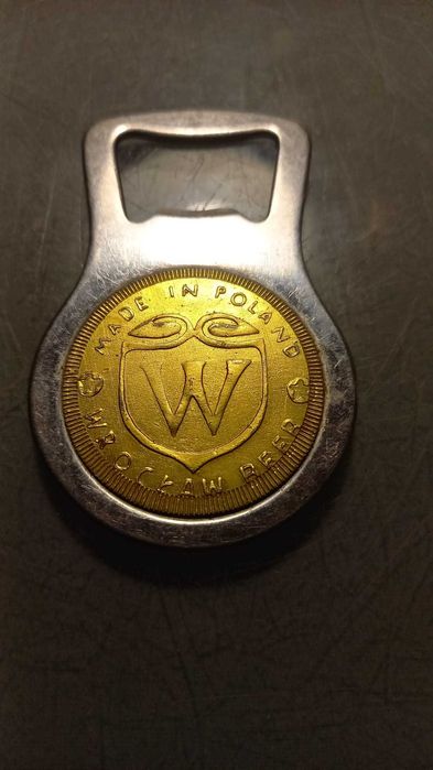 Otwieracz Wrocław beer, stary. darmowa wysyłka przez impost.