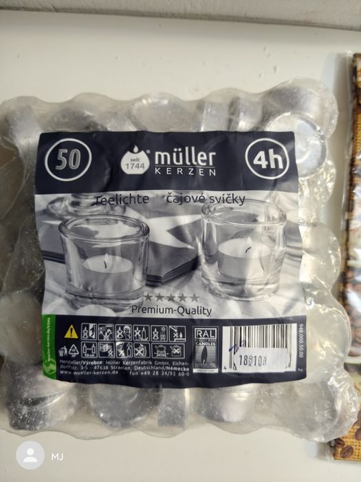 Świeczki tealight 50 sztuk