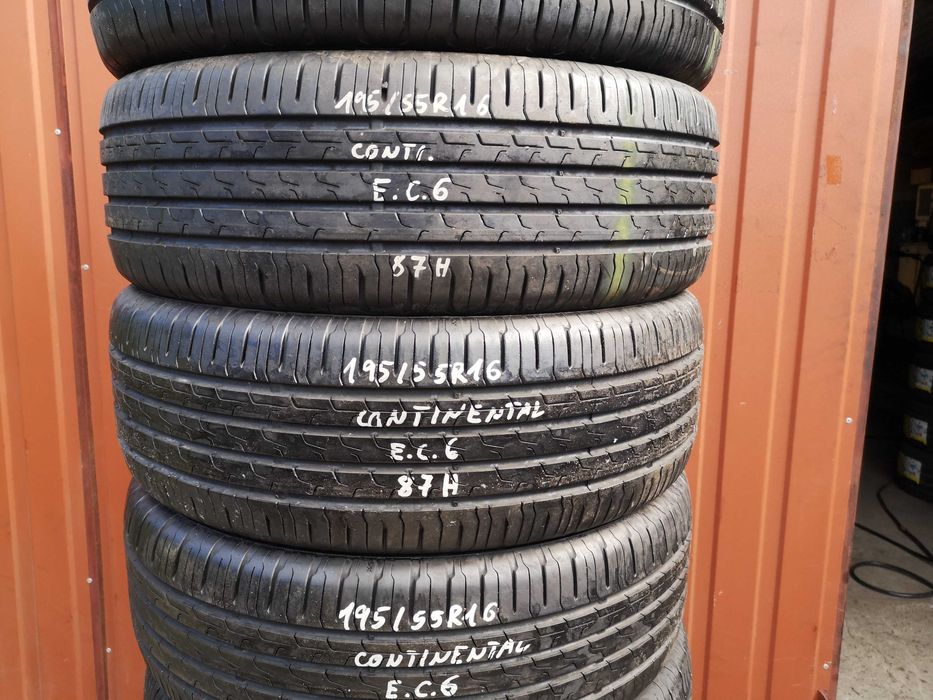 195/55 R16 87H i V - Continental Eco Contact 6 (7 sztuk)