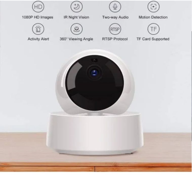 Camera Vigilancia  Sonoff Wifi 340o Full Hd 1080p Gk-200mp2-B