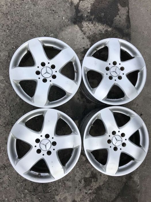 Диски Mercedes -benz 5:112r17 комплект титани оригинал склад б/у