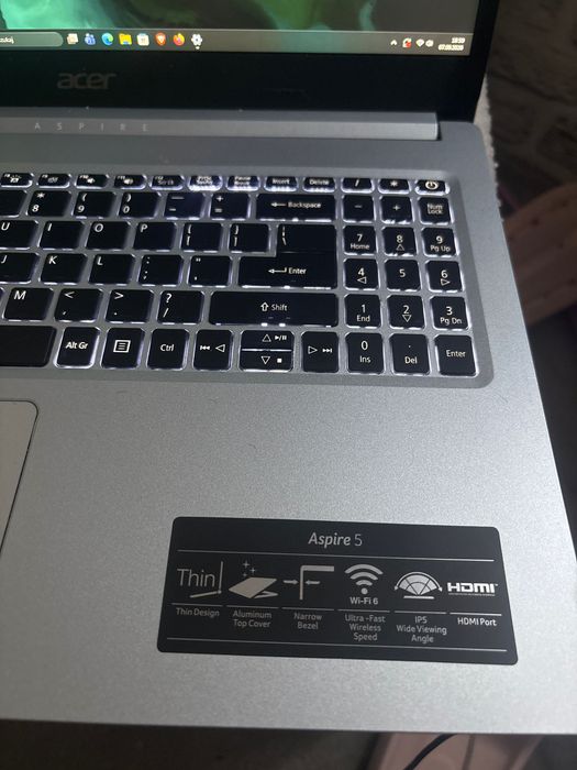 Laptop ACER a 515-45 aspire 5 jak nowy mało używany