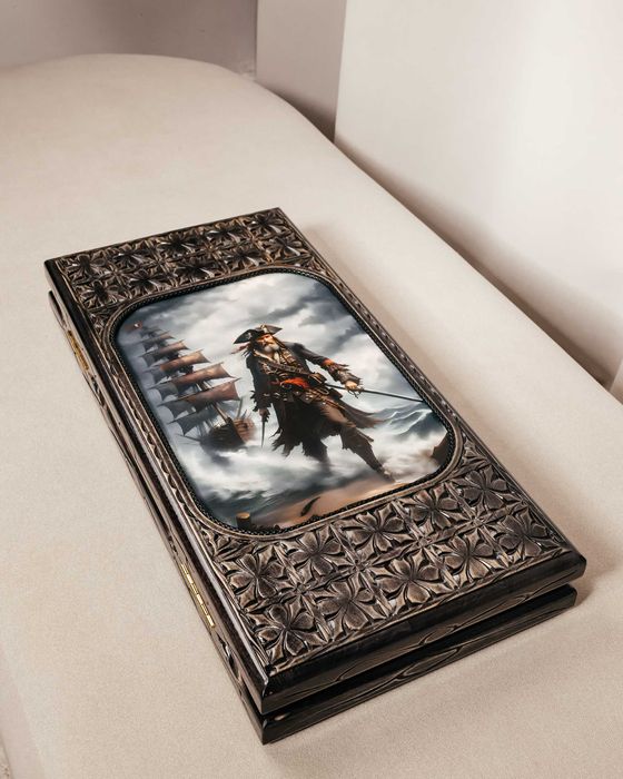 Шикарні нарди з плаваючими рибками і 3D картинкою