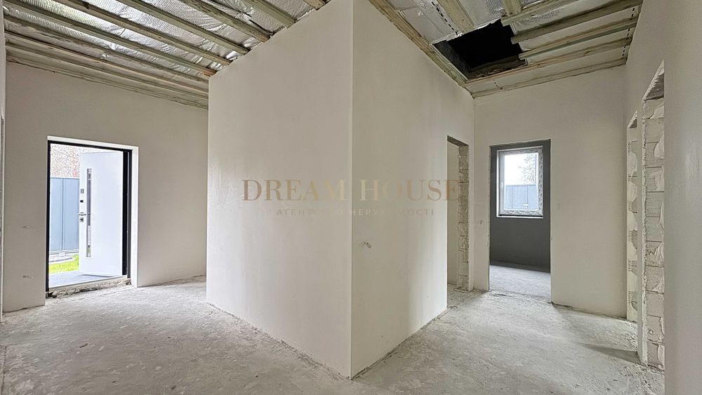 Одноповерховий будинок на 5 сотках у Бучі. Газове опалення