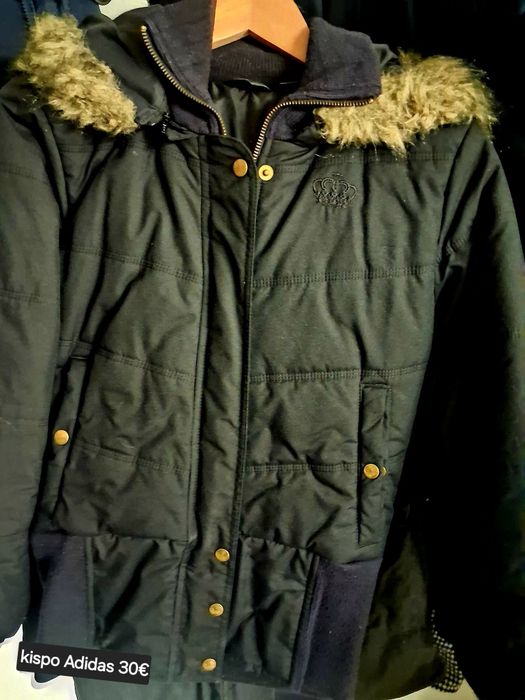 Casaco, kispos e colete para senhora