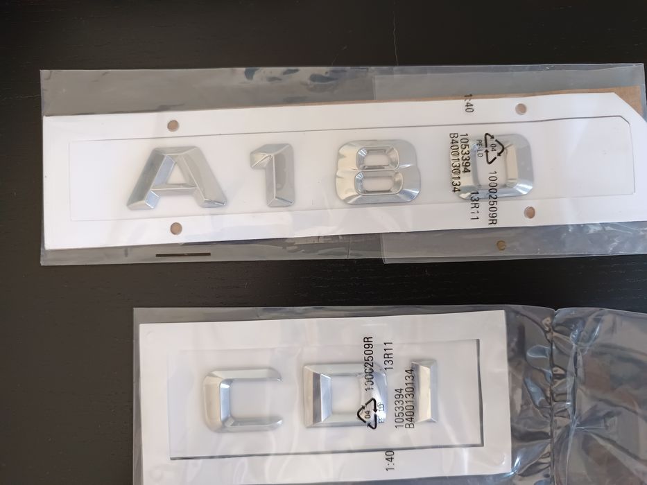 Letras originais Mercedes Benz A180 CDI